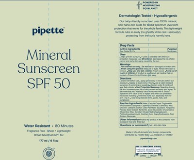 Image Of Label (Pipette Mineral Spf 50 Wr Pdp And Dfb)